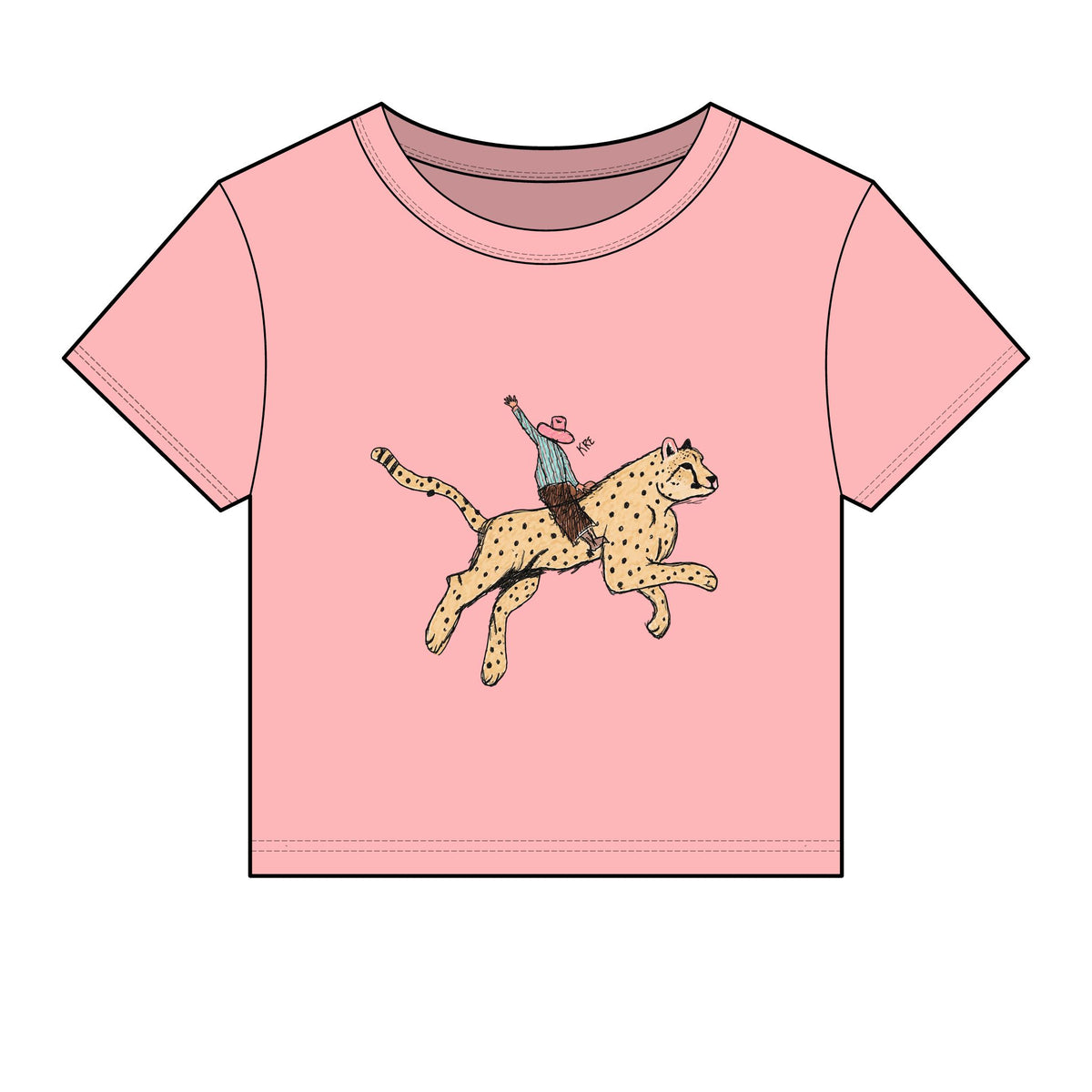 Wild ride baby tee