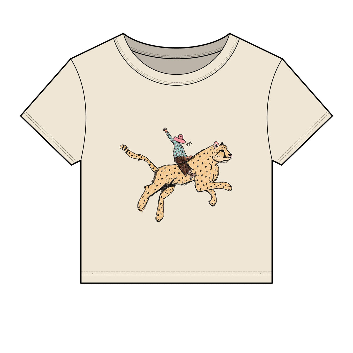 Wild ride baby tee