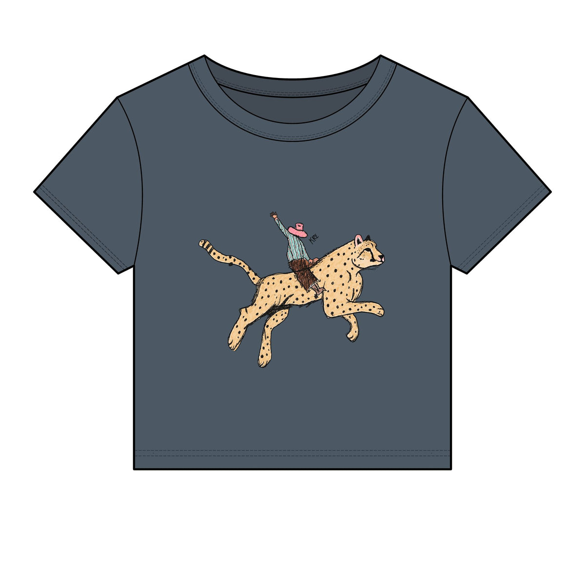 Wild ride baby tee