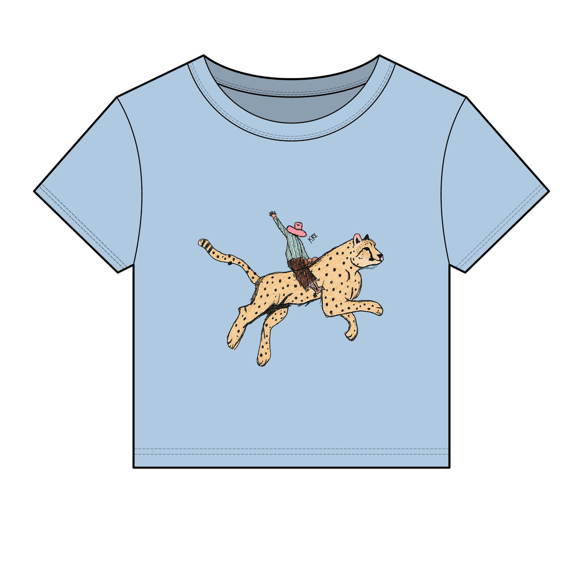 Wild ride baby tee