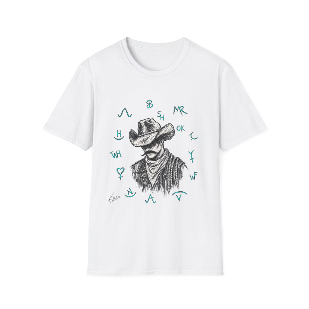 Branded cowboy T-shirt