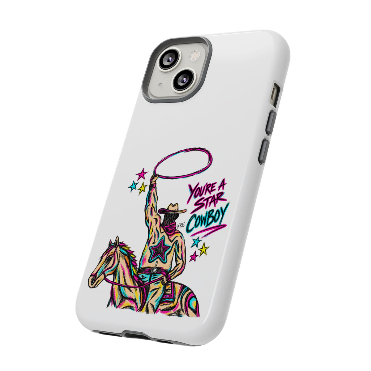 Star cowboy phone case