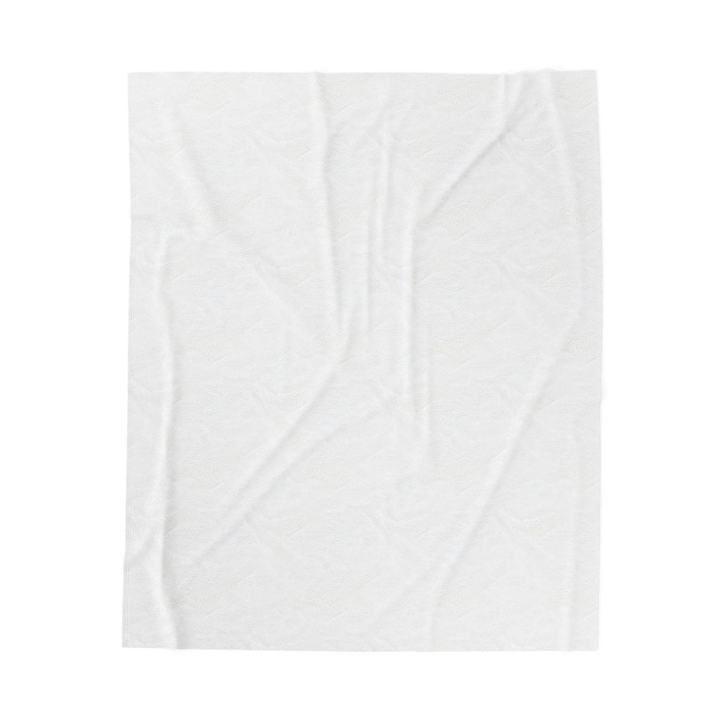 Stay wild child plush blanket