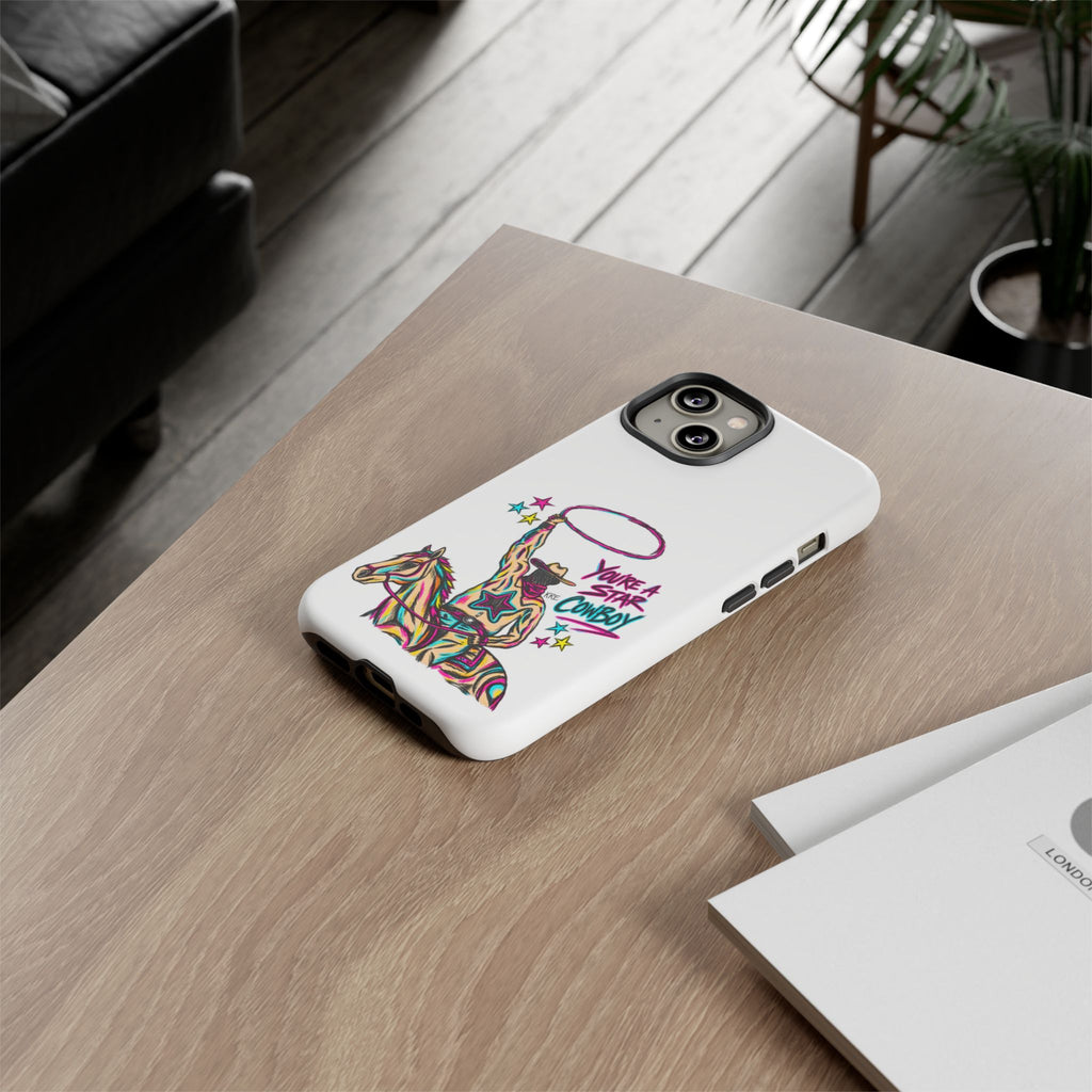 Star cowboy phone case