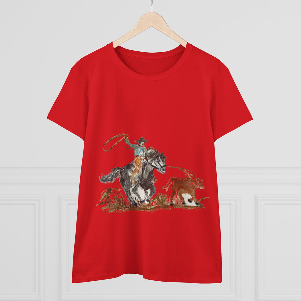 Roper cotton tee watercolor Paula Emry-burtt