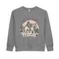 Stay wild child toddler crewneck