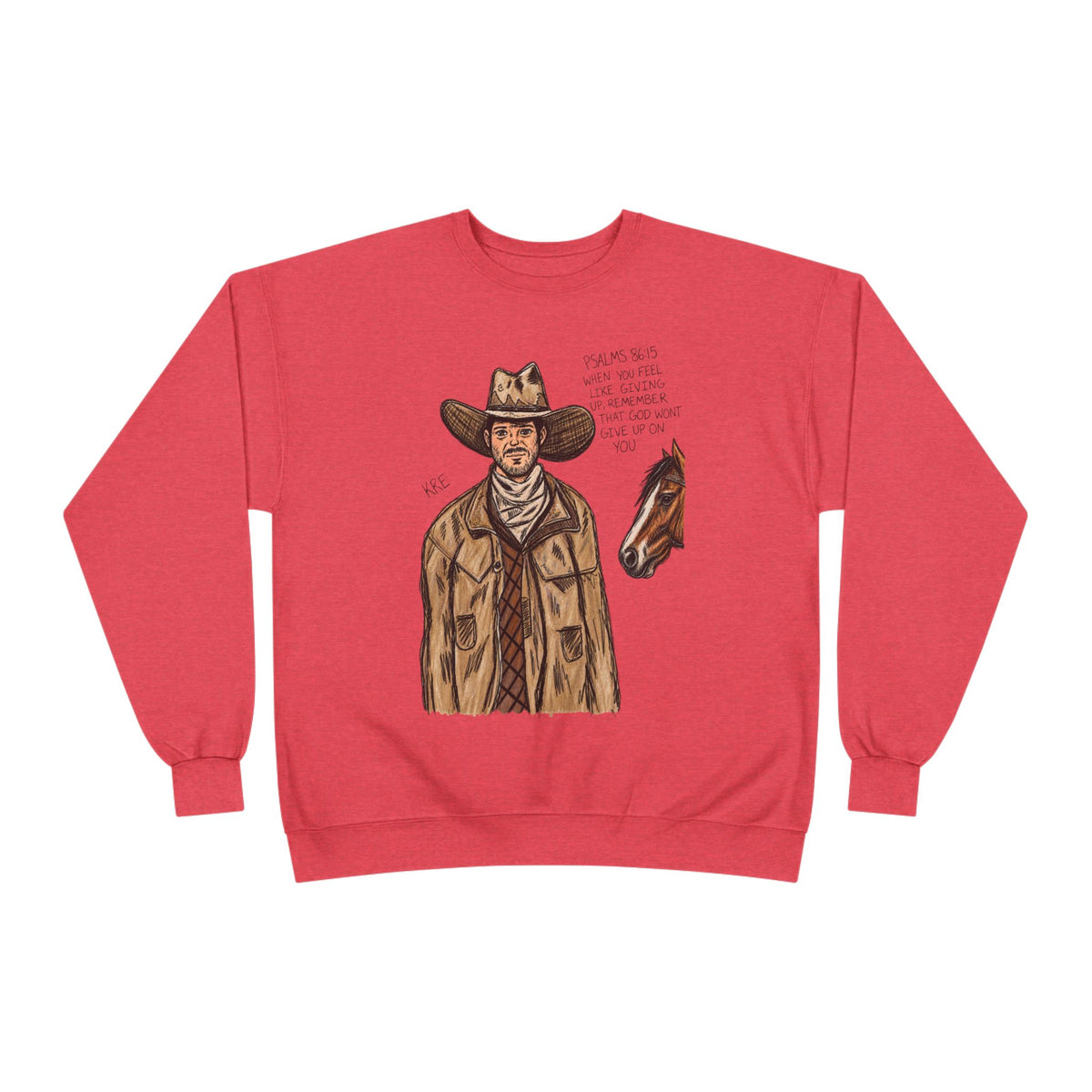 Psalms 86:15 crewneck