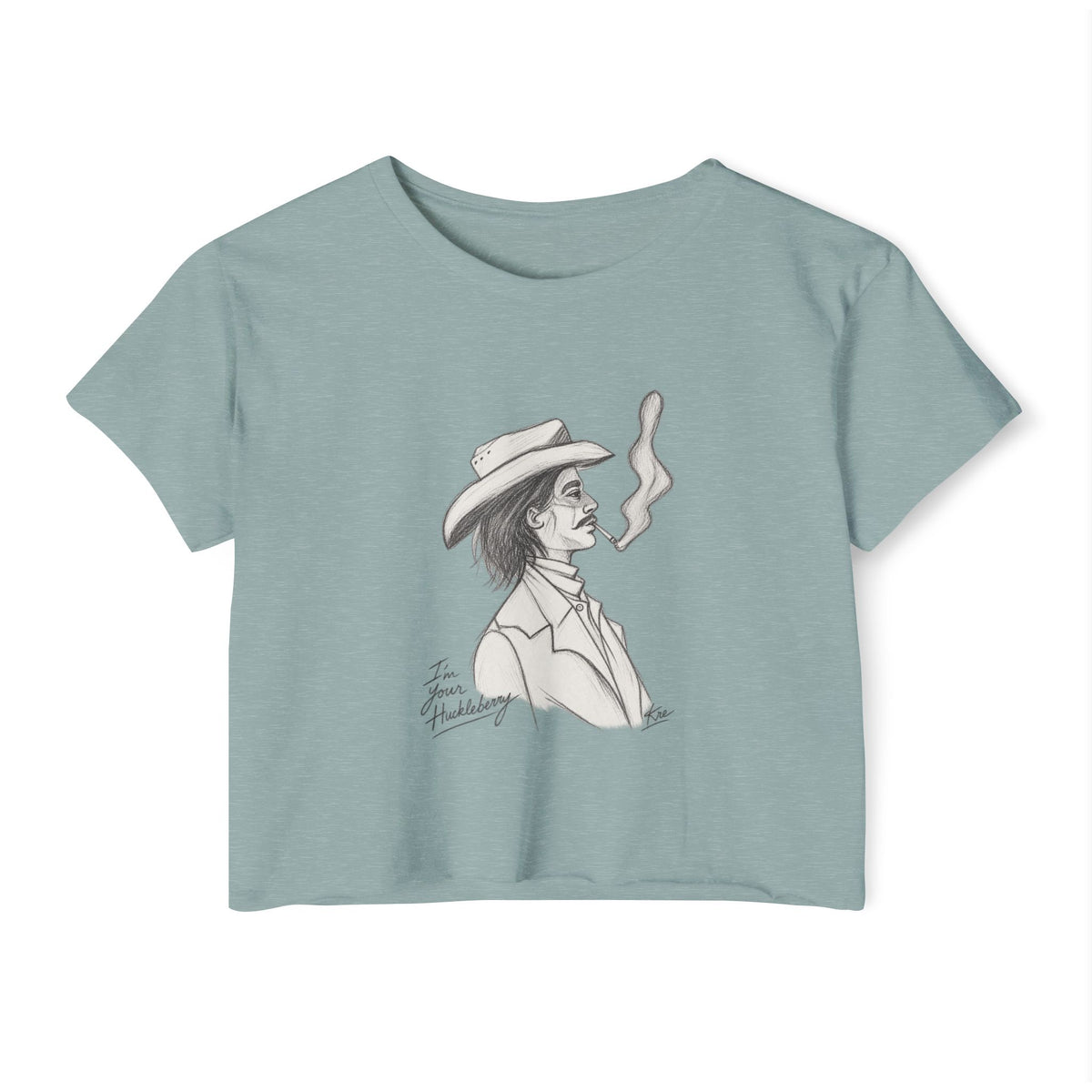 I’m your huckleberry Crop Top