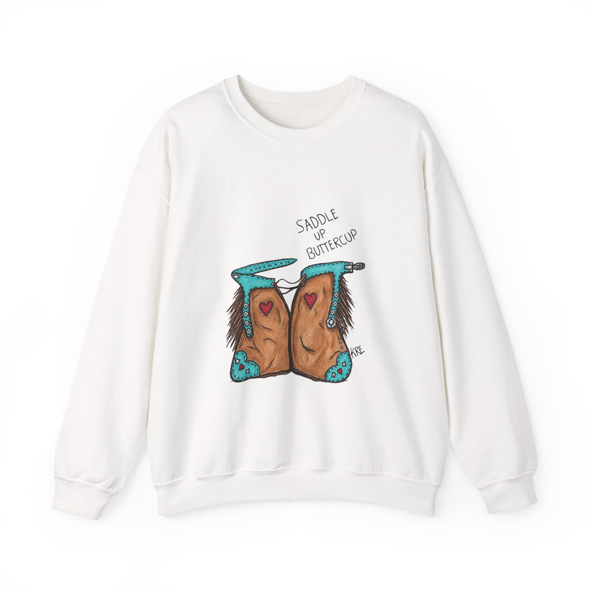Saddle up buttercup crewneck