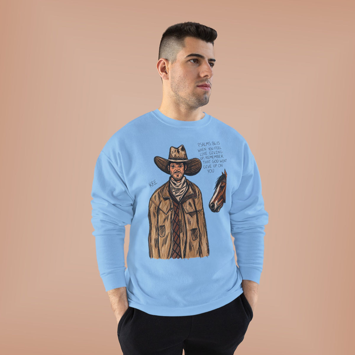 Psalms 86:15 crewneck