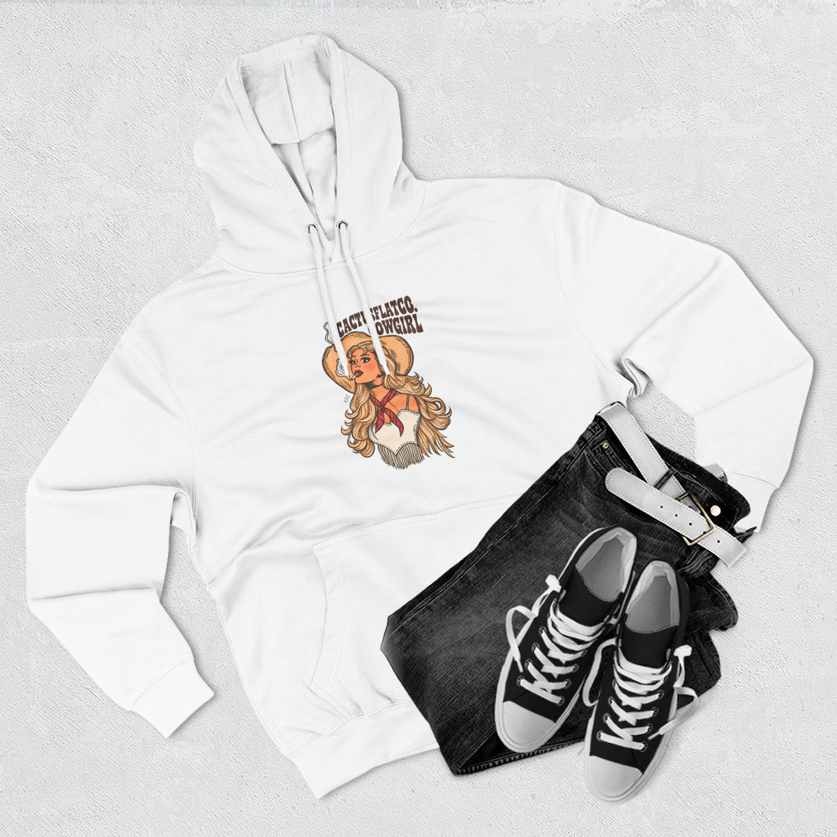 Cactusflatco. Cowgirl hoodie