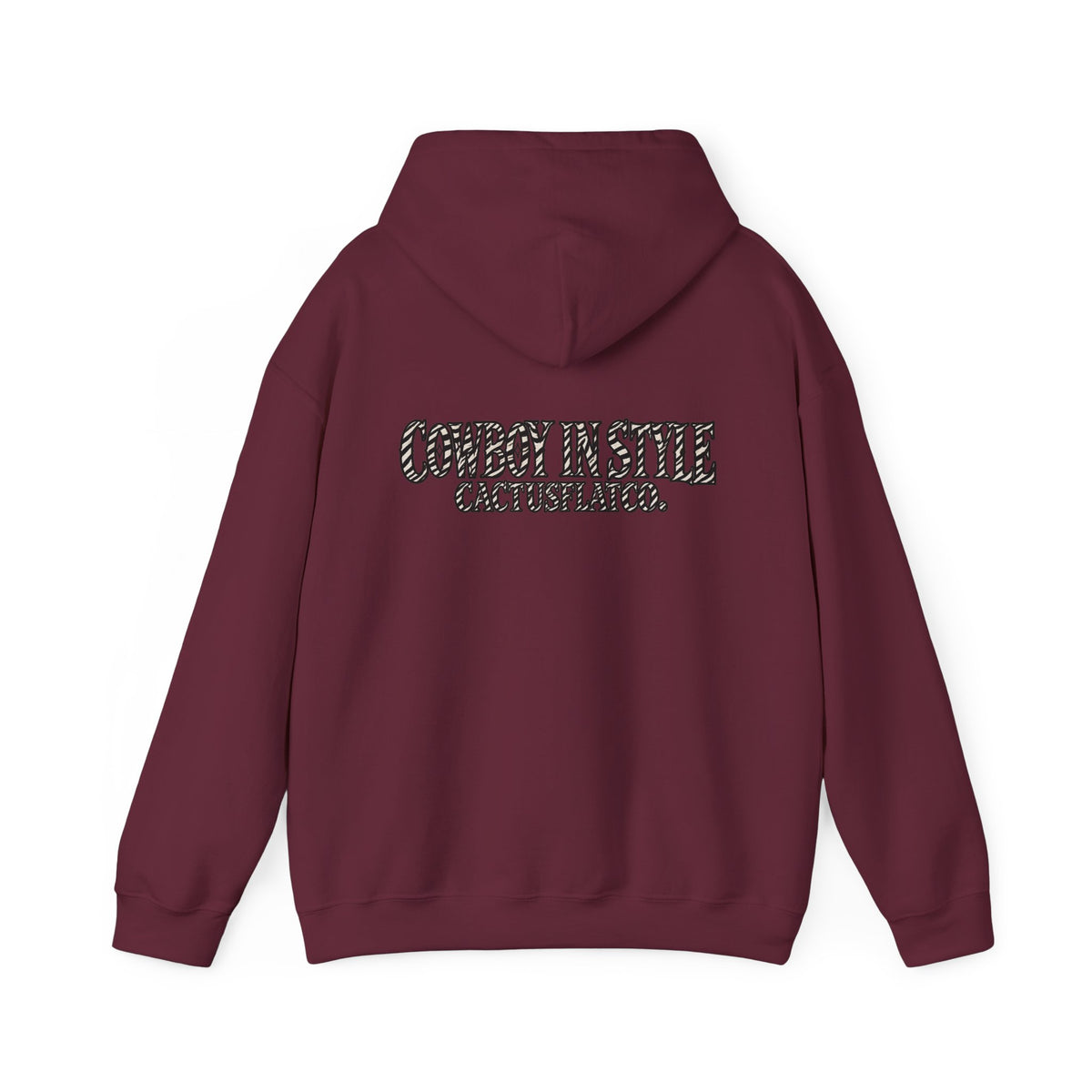 Cowboy in style hoodie