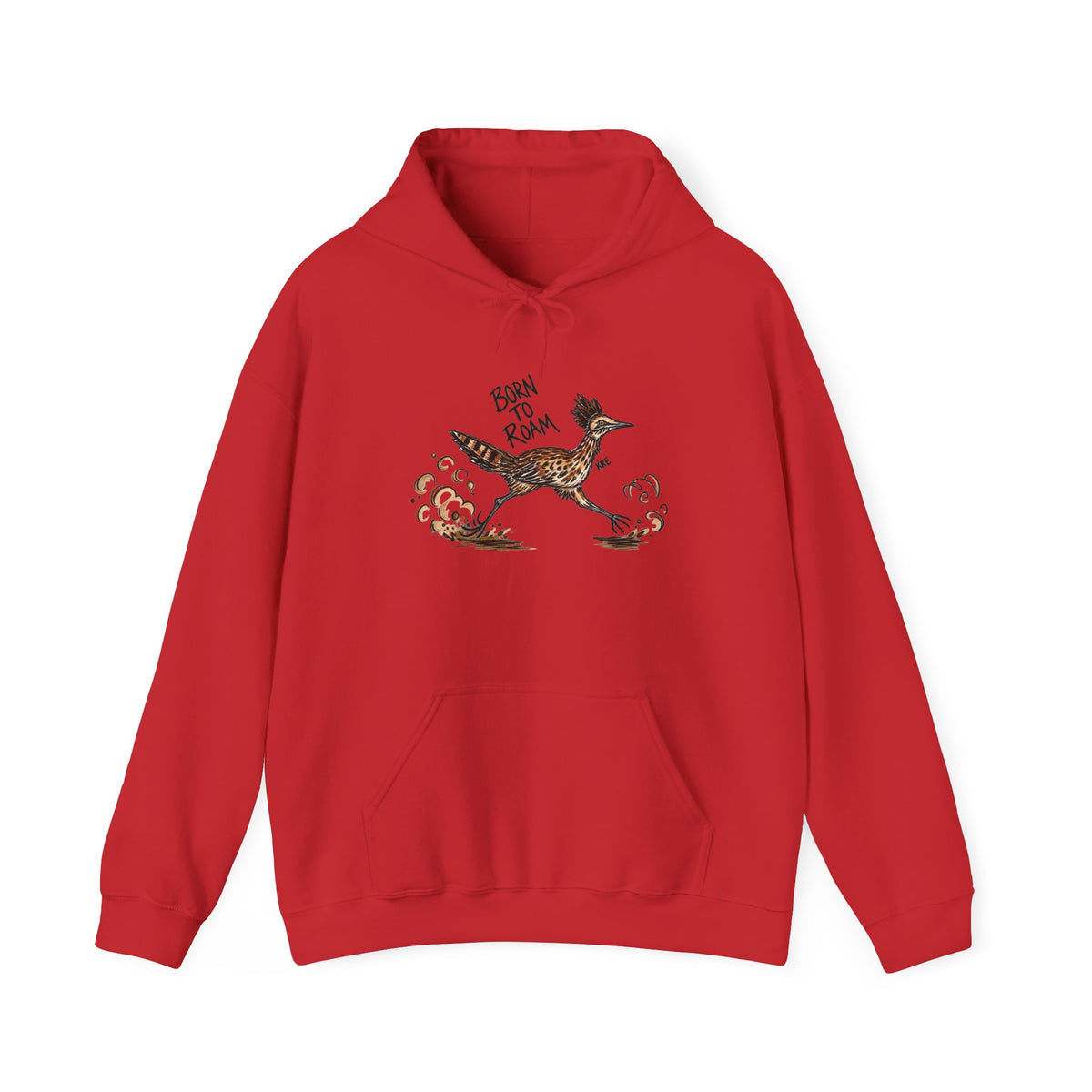 Born to roam road runner hoodie with color