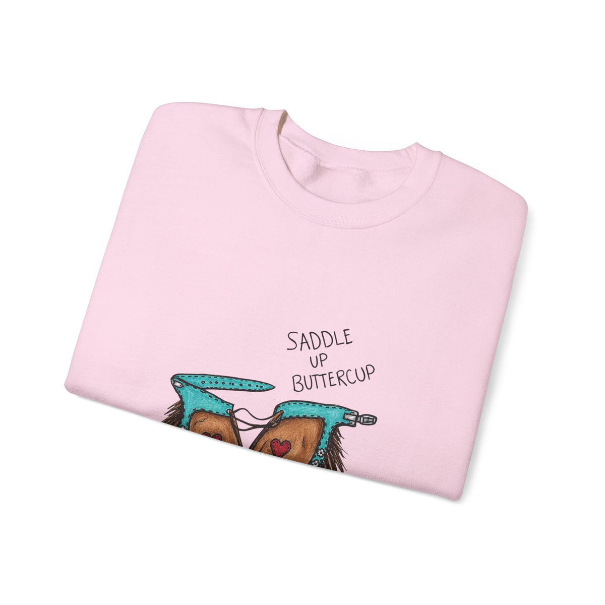Saddle up buttercup crewneck