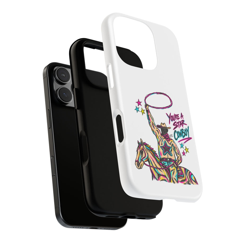 Star cowboy phone case