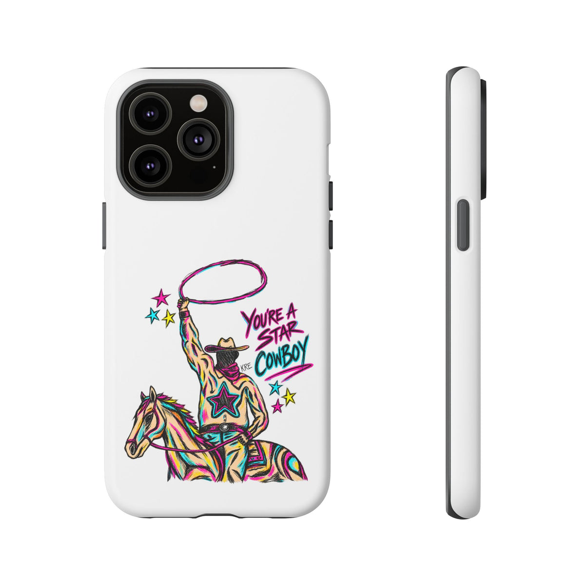Star cowboy phone case