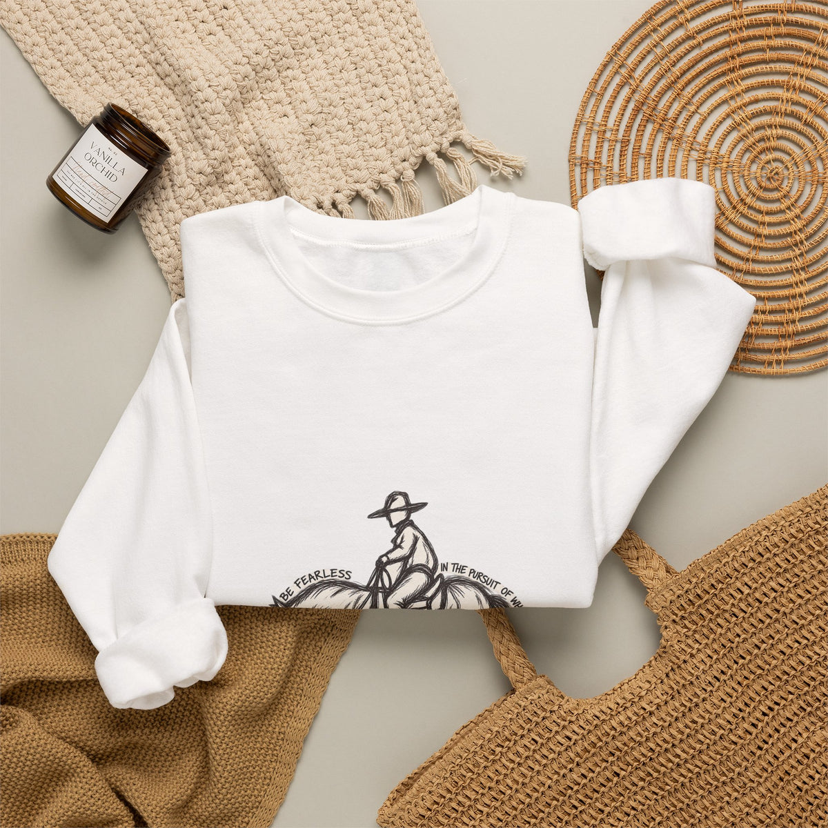 Be fearless sweatshirt
