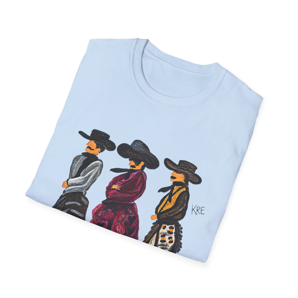 Cowboy in style tshirt