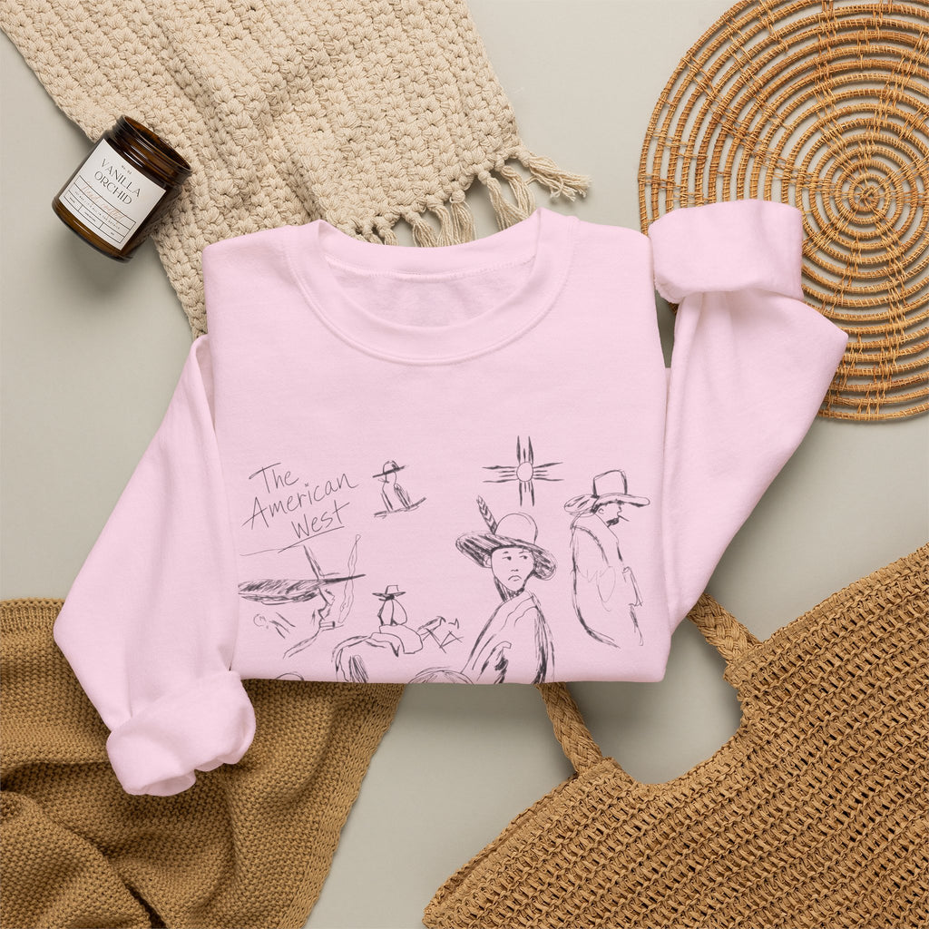 Unisex Heavy Blend™ Crewneck Sweatshirt The American west