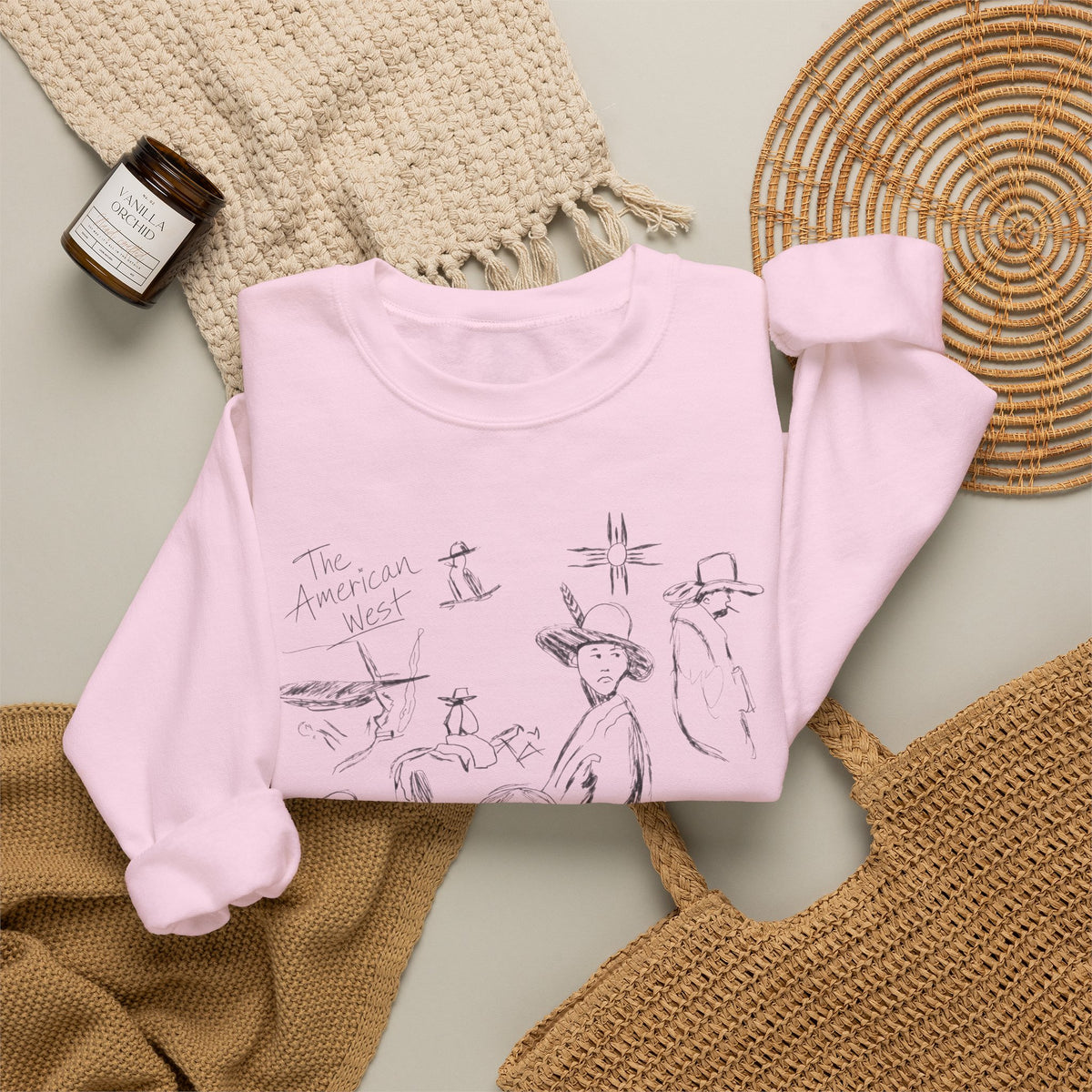 Unisex Heavy Blend™ Crewneck Sweatshirt The American west