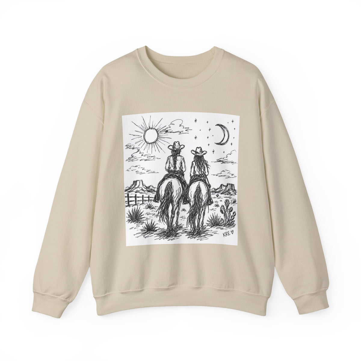 Night riders Unisex Heavy Blend™ Crewneck Sweatshirt