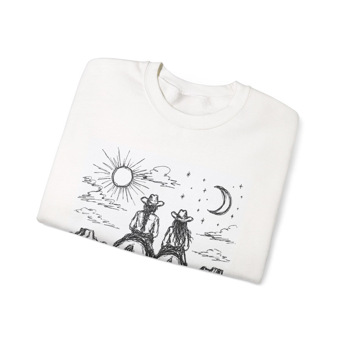 Night riders Unisex Heavy Blend™ Crewneck Sweatshirt