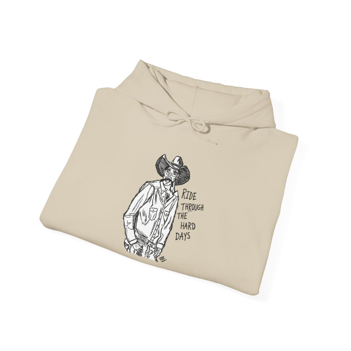 Ride through the hard days suicide prevention hoodie