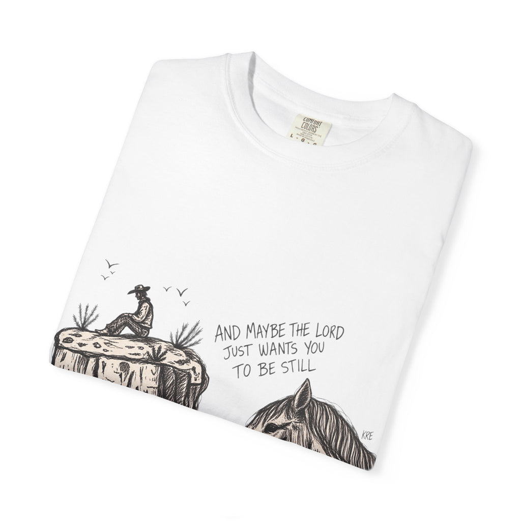 In the stillness T-shirt comfort colors