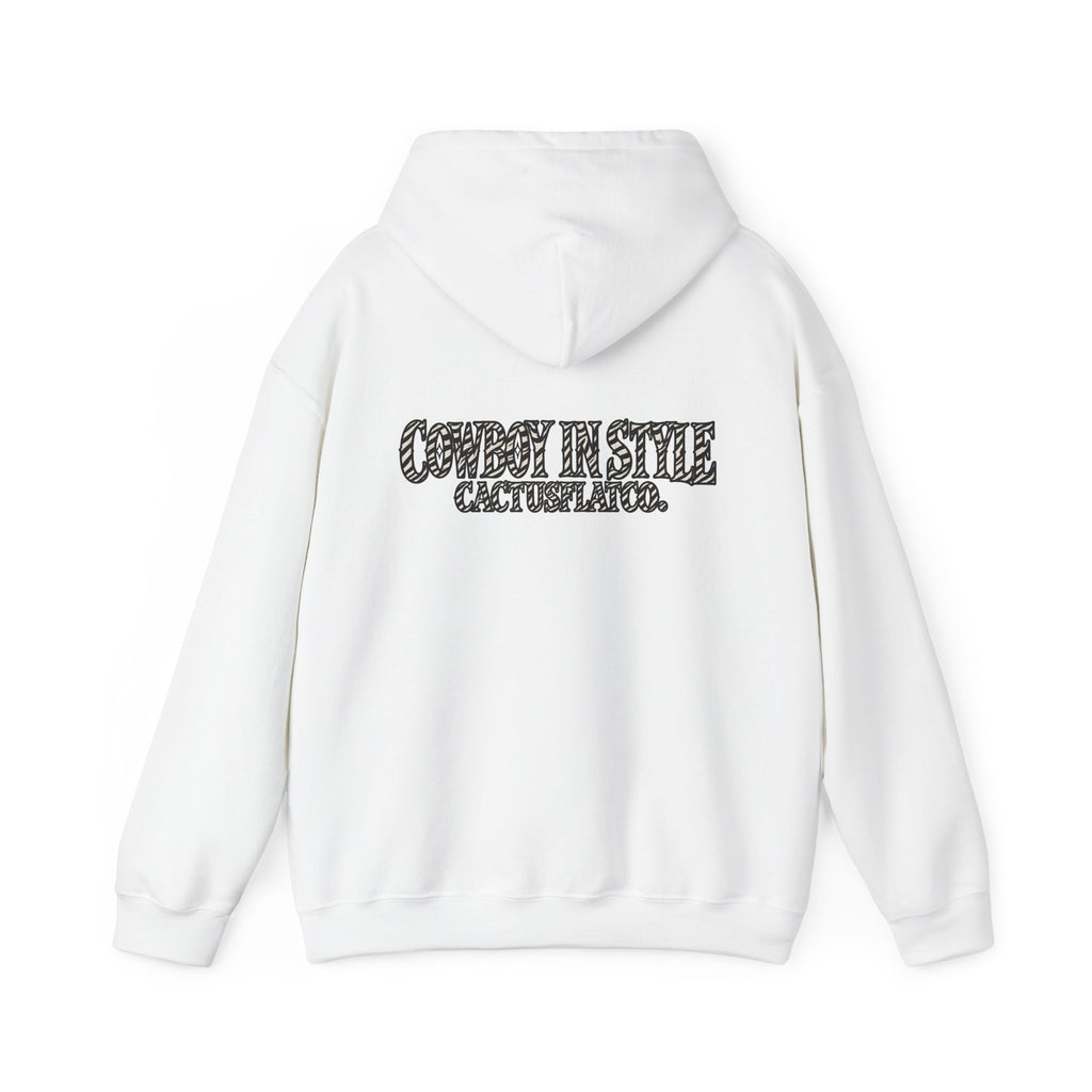 Cowboy in style hoodie