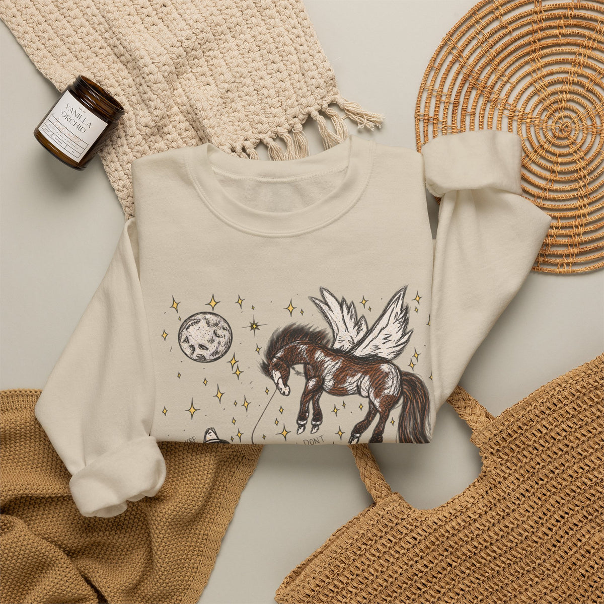 Wild thangs wander crewneck