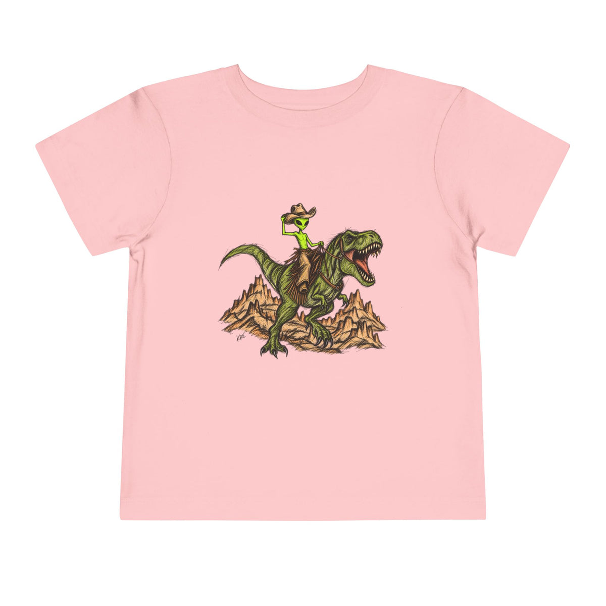 Alien outlaw toddler short sleeve