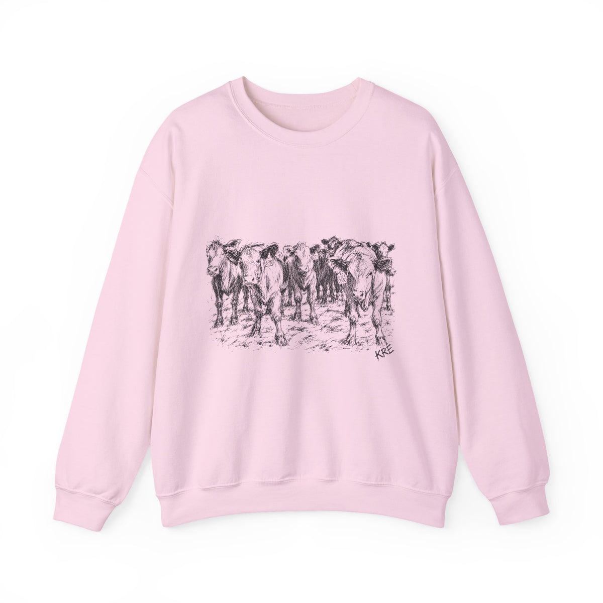 Among the herd Crewneck Sweatshirt