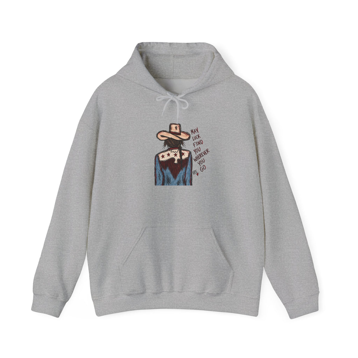 May luck find
You cowgirl hoodie