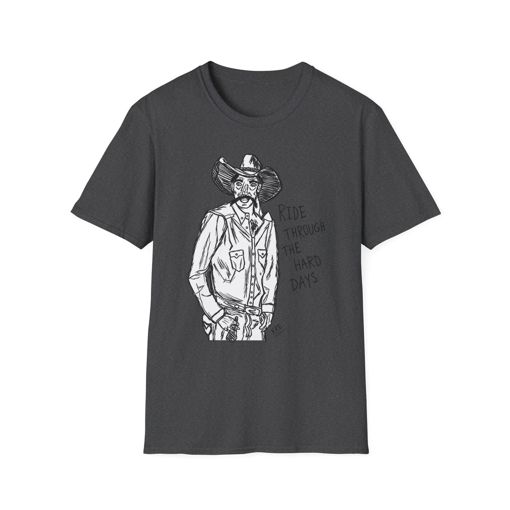 Ride through the hard days suicide prevention T-shirt
