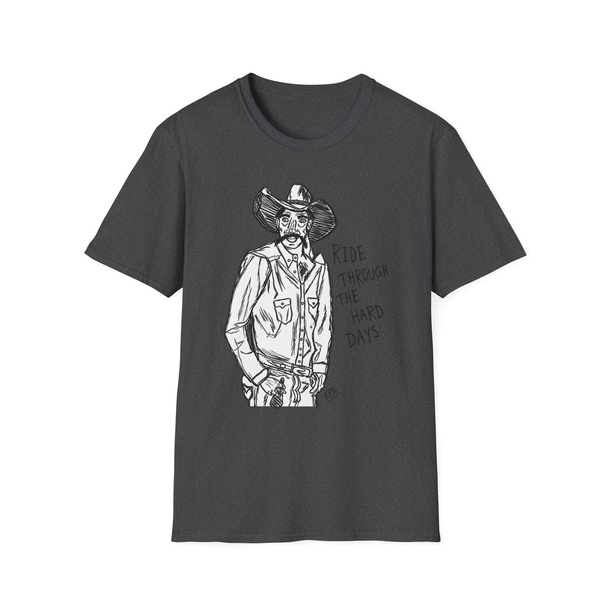Ride through the hard days suicide prevention T-shirt