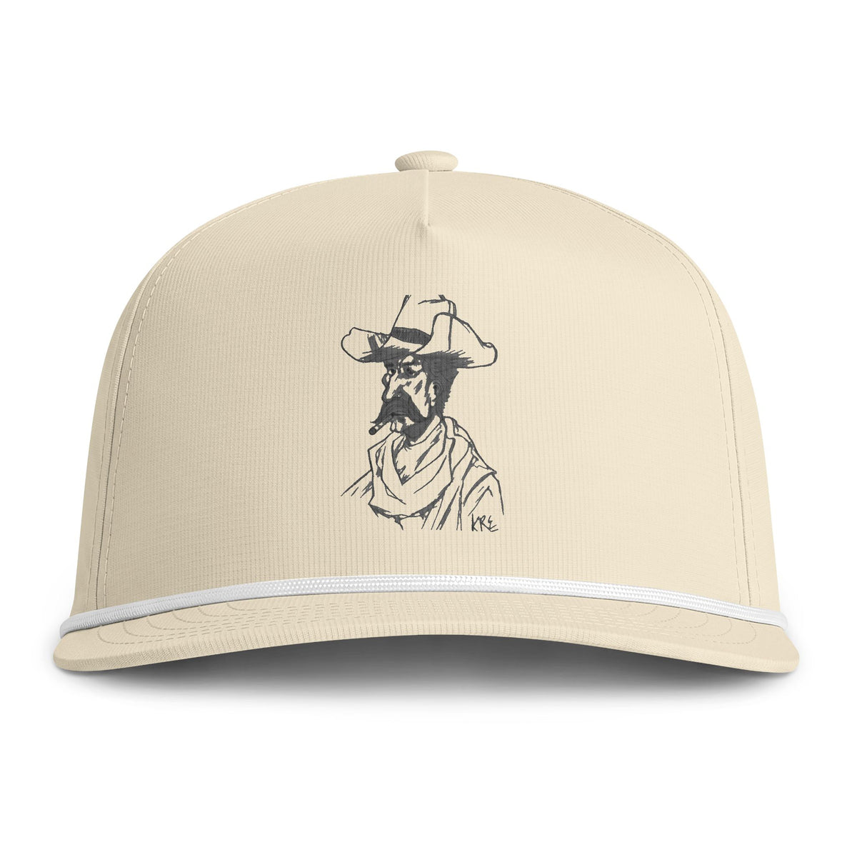 Marlboro man Sunwashed Rope Cap