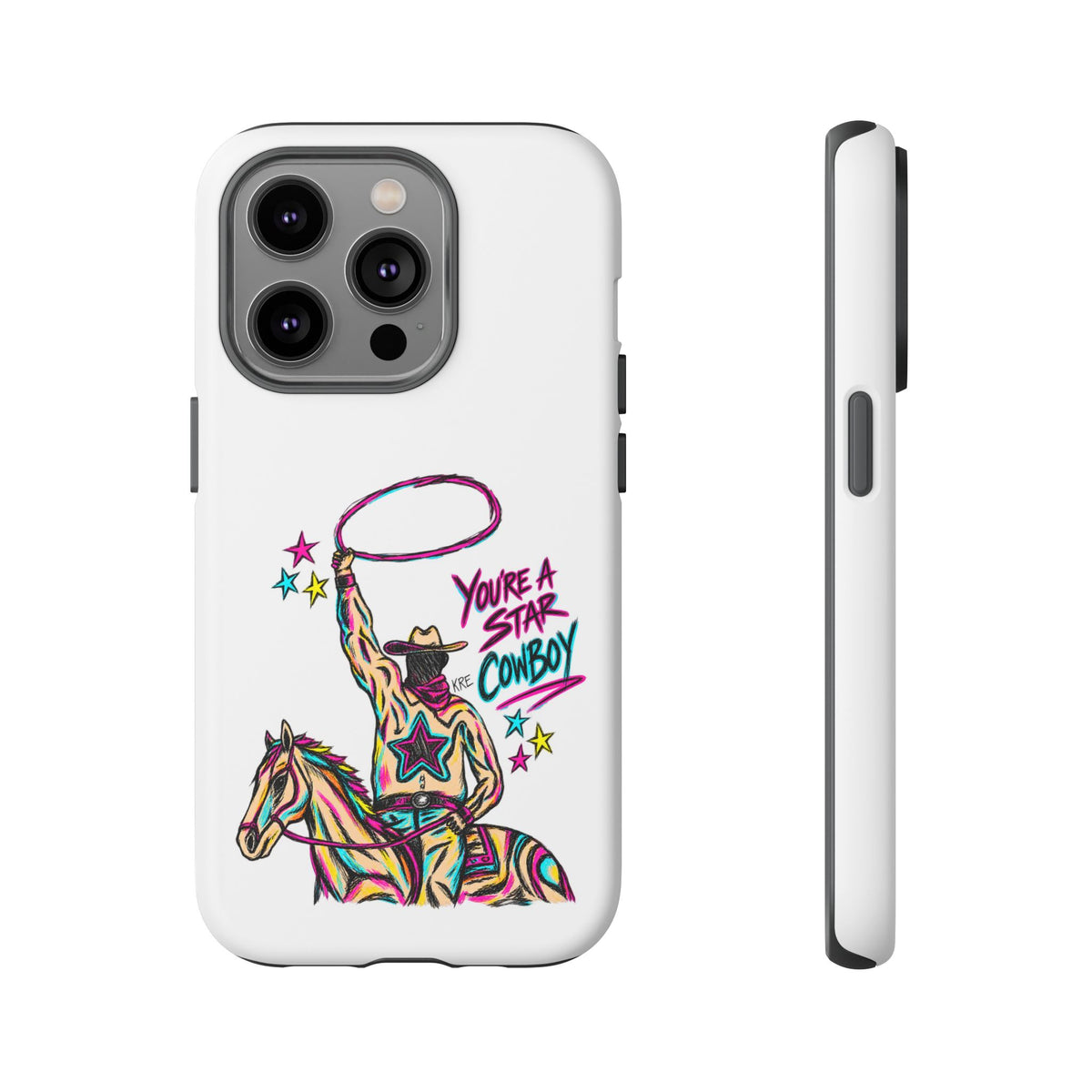 Star cowboy phone case