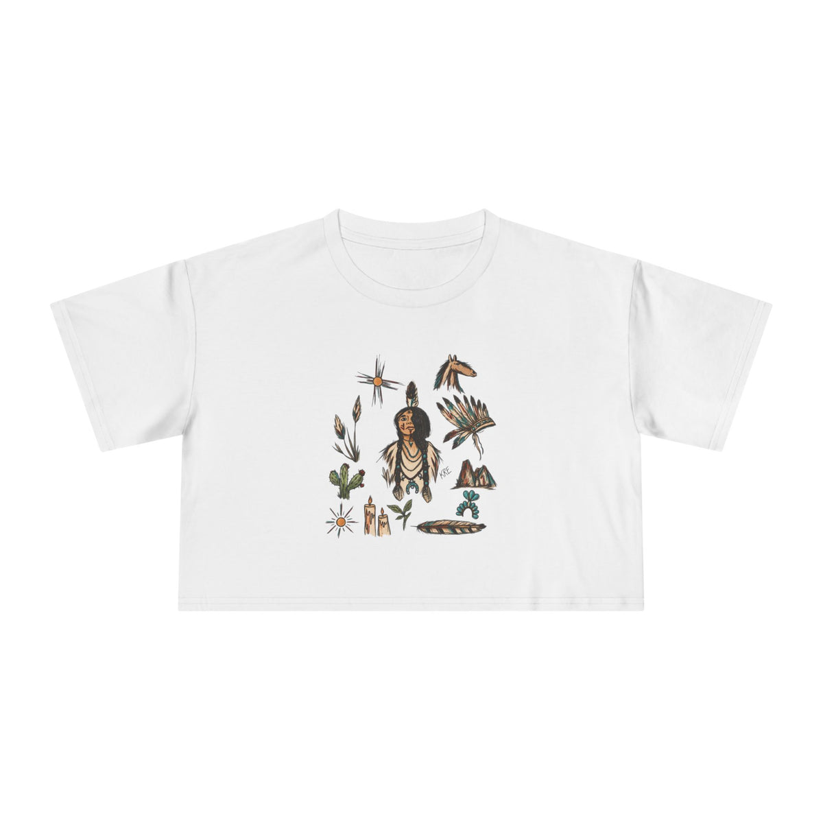 Prairie spirit crop top