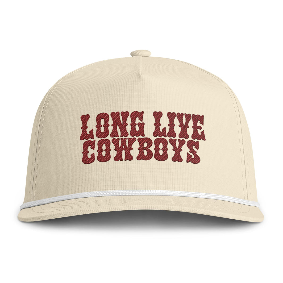 Long live cowboys sun washed rope hat