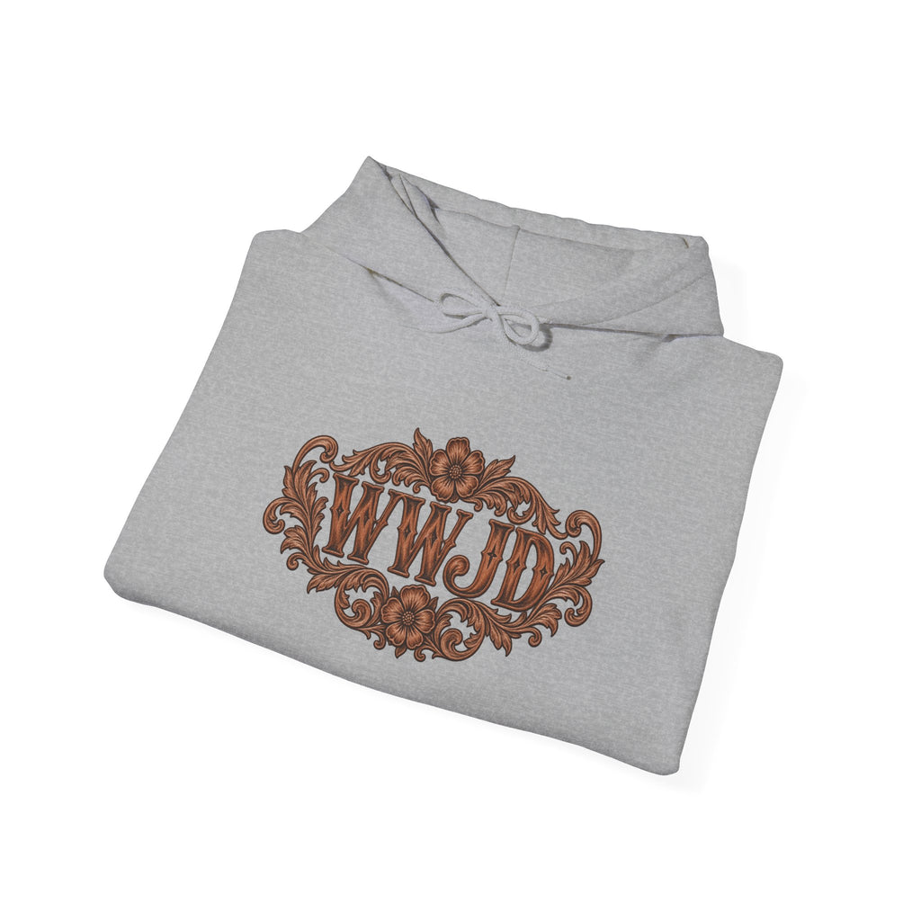 What would Jesus do Hooded Sweatshirt
