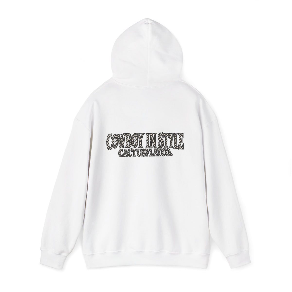 Cowboy in style hoodie