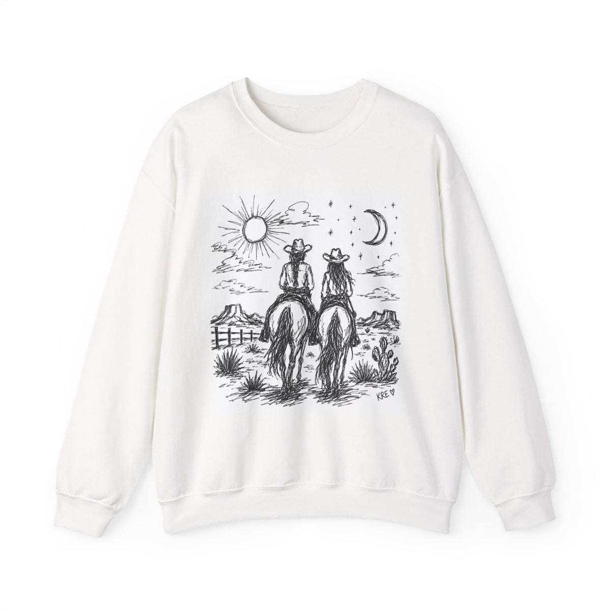 Night riders Unisex Heavy Blend™ Crewneck Sweatshirt