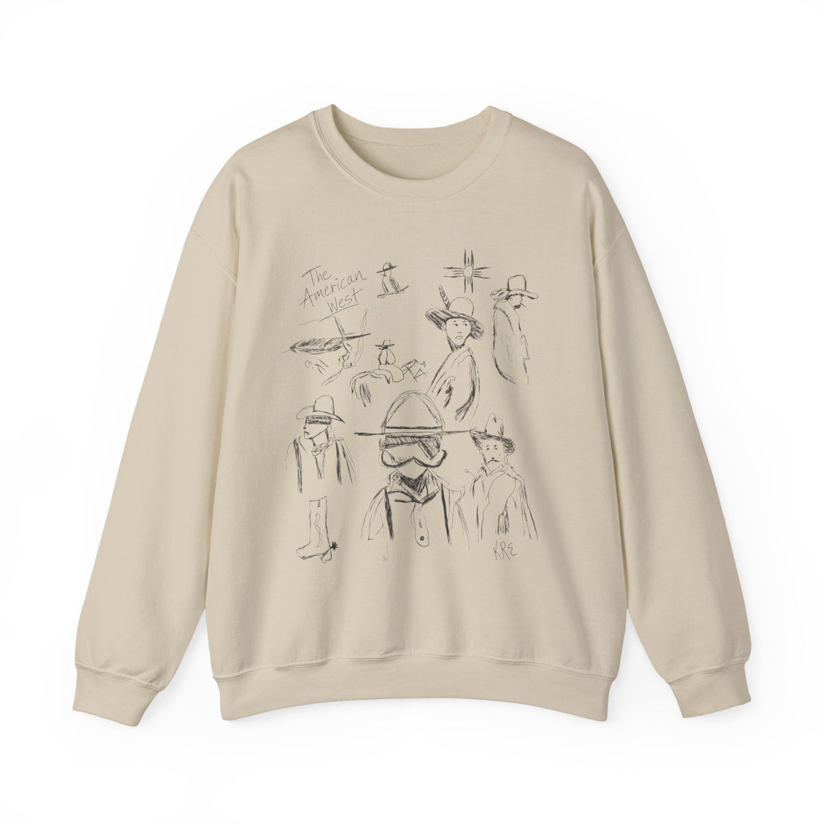 Unisex Heavy Blend™ Crewneck Sweatshirt The American west