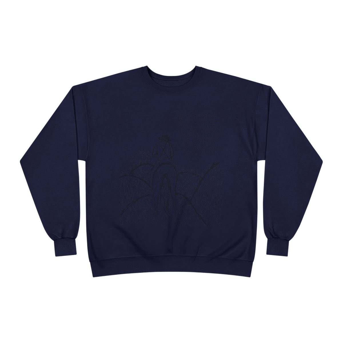 Cowboy that’s all poem crewneck