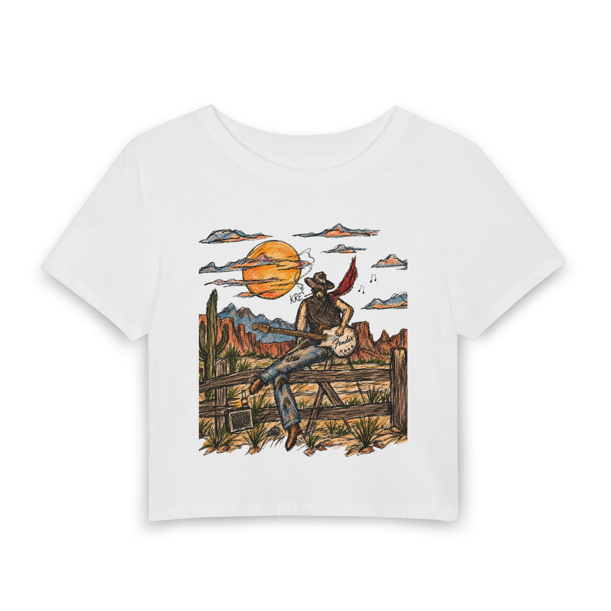 Outlaw serenade baby tee