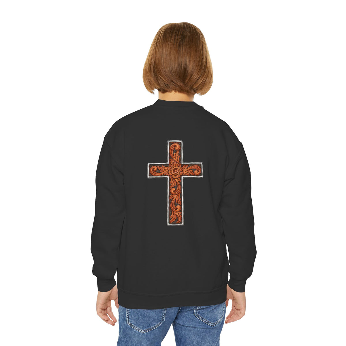 Cowgirls for Jesus Youth Crewneck Sweatshirt