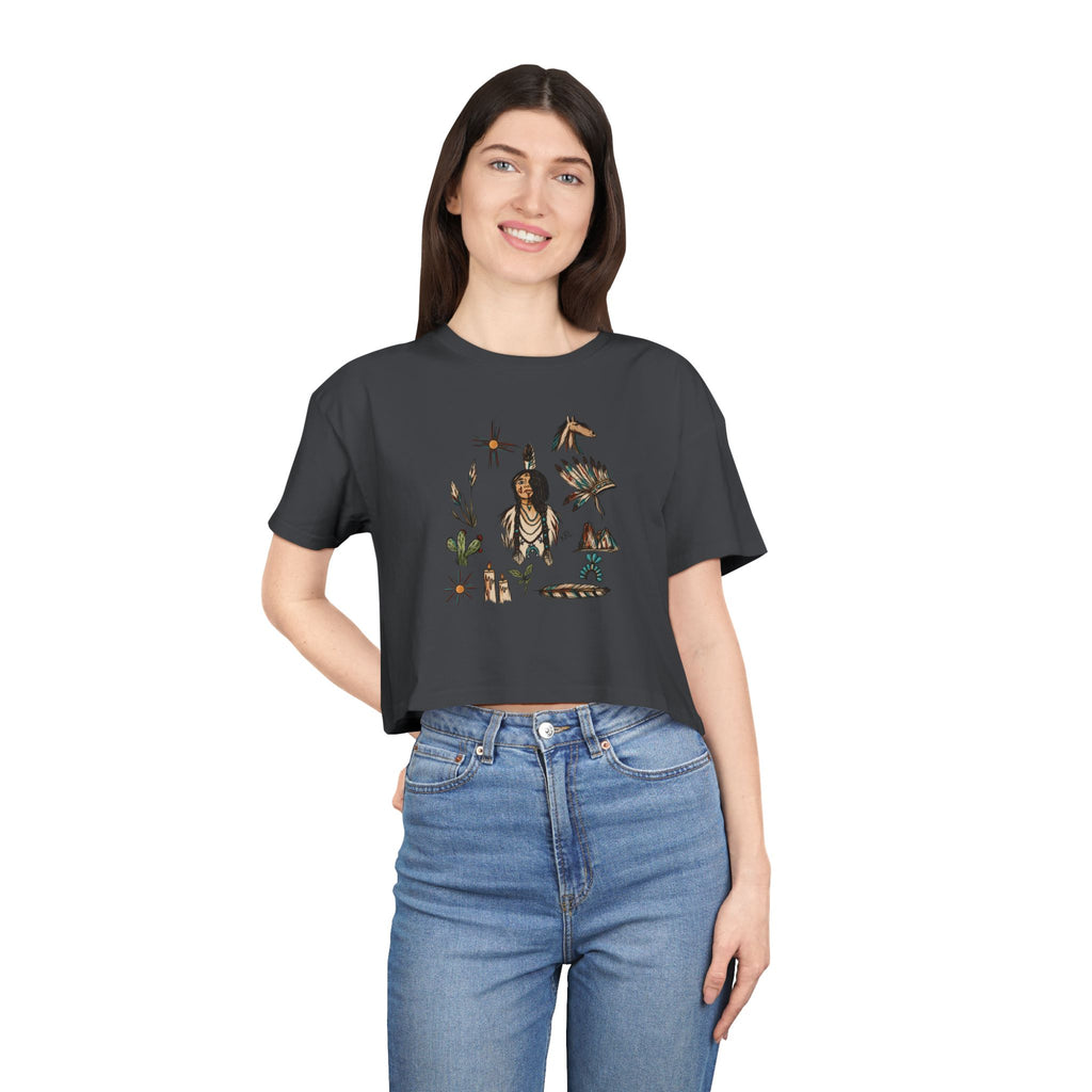 Prairie spirit crop top
