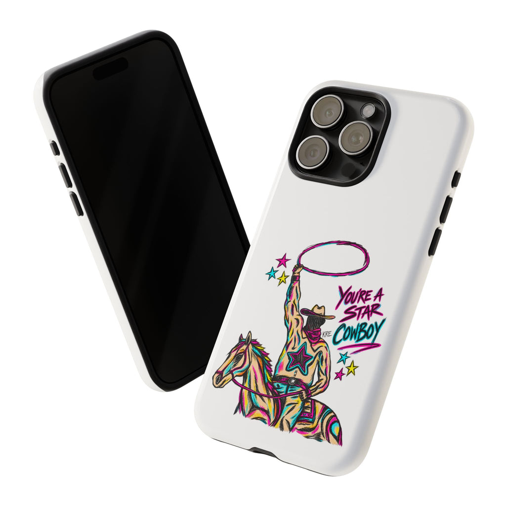 Star cowboy phone case