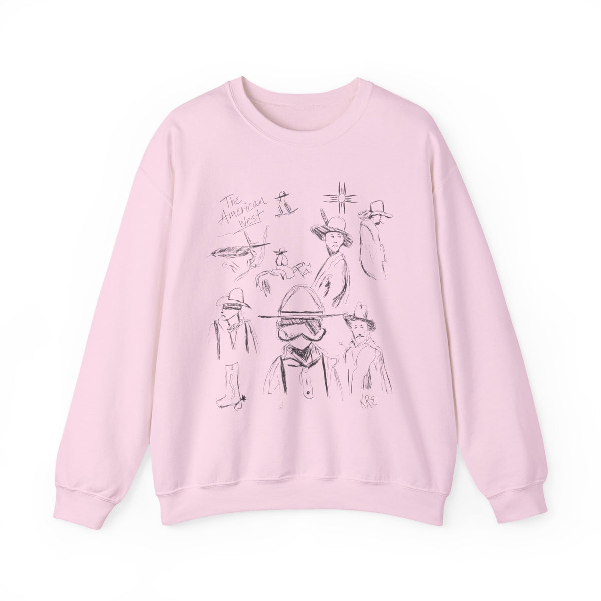Unisex Heavy Blend™ Crewneck Sweatshirt The American west