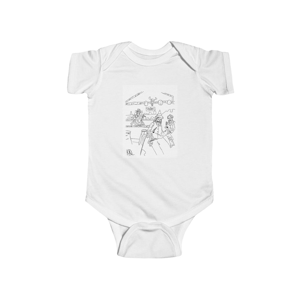 Wild Wild West Infant Fine Jersey Bodysuit